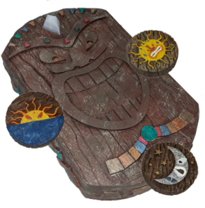 Relic Amplifier Tiki Head + Base Relic Set