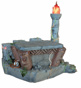 Enchanted Portal & Relic Amplifier Temple Design with Base Relic Set