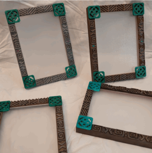5x7 Tiki Frame