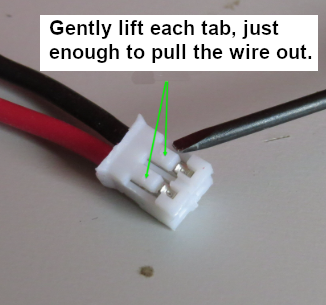 Swapping connector wires