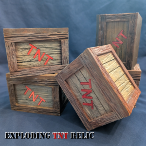 Exploding TNT
