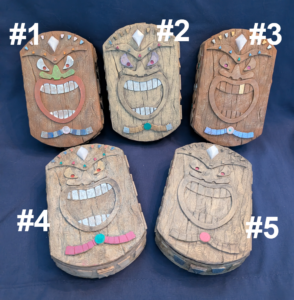 Tiki Head Box (Re-purposed)